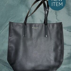 Givenchy Parfums Tote Large Black Nylon with Leather Straps